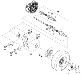 REAR WHEEL PART