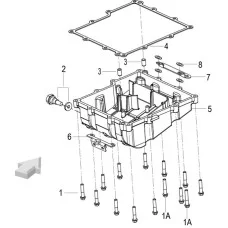 E12 OIL PAN ASSY (油底壳分总成)