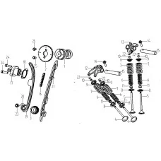 E03 配气机构VALVE MECHANISM SUB-ASS