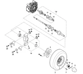 REAR WHEEL PART