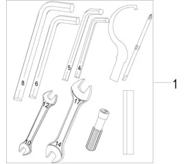 F23 随车工具 TOOL KIT ASSY.