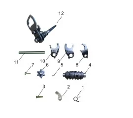 Gear Shift Mechanism Assembly