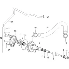 E14 COOLING SYSTEM (冷却系统分总成)