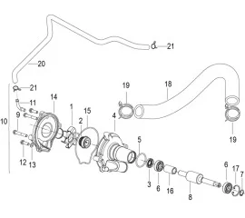 E14 COOLING SYSTEM (冷却系统分总成)