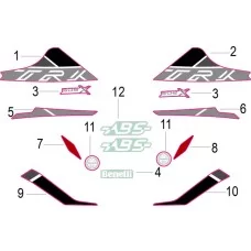 F25 STICKER(FOR RED TL)