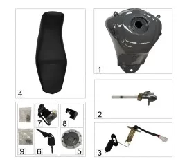Fuel Tank&Seat Cushion