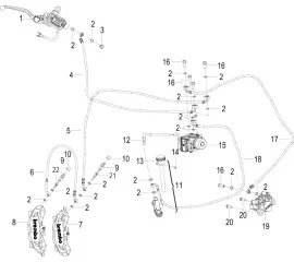 F04_1 FRONT DISK BRAKE ASSY.