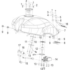F07 FUEL TANK ASSY.