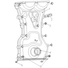 Timing Chain Cover Component