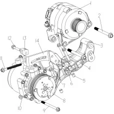 Generator, Air Conditioning Compressor Component