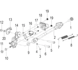 F13 SIDE STAND ASSY.