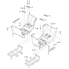 FOOTREST PEDAL