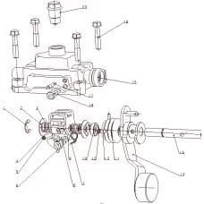 Gearshift Box Assembly