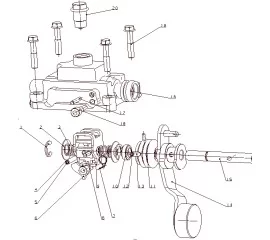 Gearshift Box Assembly