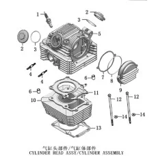 Двигатель CB250-F