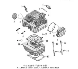 Двигатель CB250-F