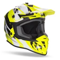 Шлем GEON 633 MX Fox Кросс Black /Neon Yellow