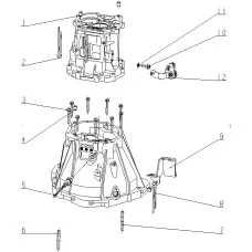 Peripheral Parts of Transmission (Front and Rear Boxes)