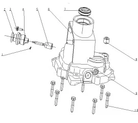 Peripheral Parts of Transmission (Extension Box)