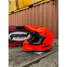Шлем GEON 633 GLOSSY FLUO-ORANGE SOLID - M