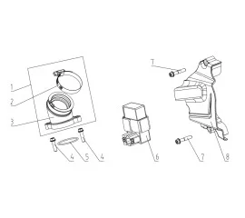 E-14 TUBE COMP.,AIR INTAKE
