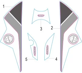 F24 STICKER ASSY.